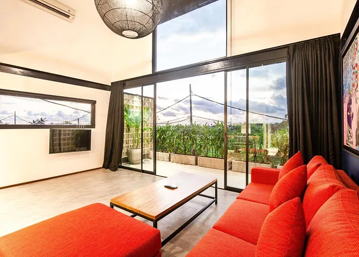 ホテル Contemporary Loft 200m From Shore *
