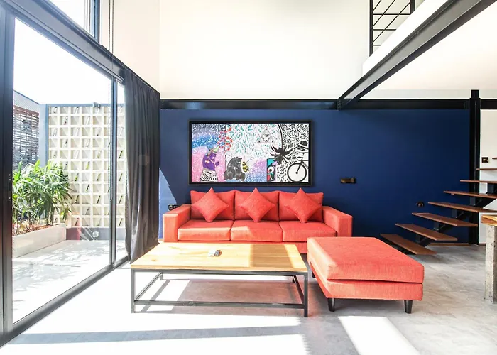 ホテル Contemporary Loft 200m From Shore チャングー